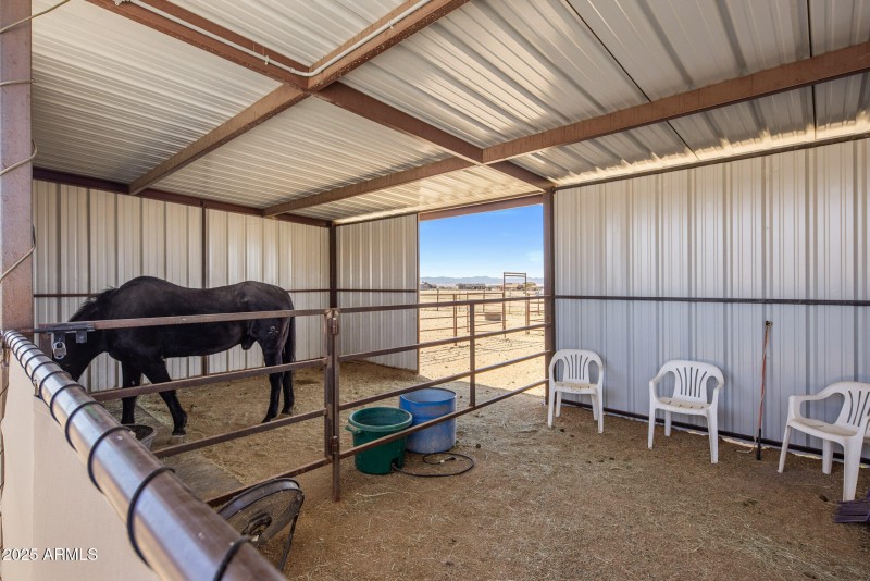 16' x 42' 2 stall barn