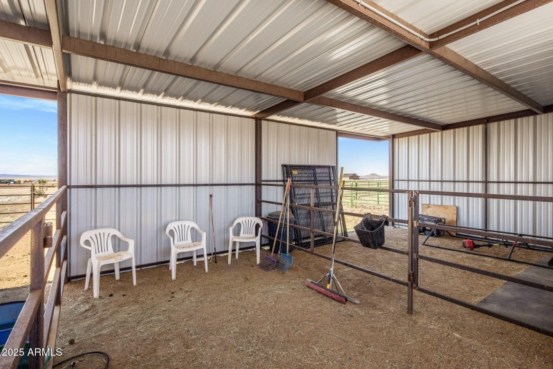 16' x 42' 2 stall barn