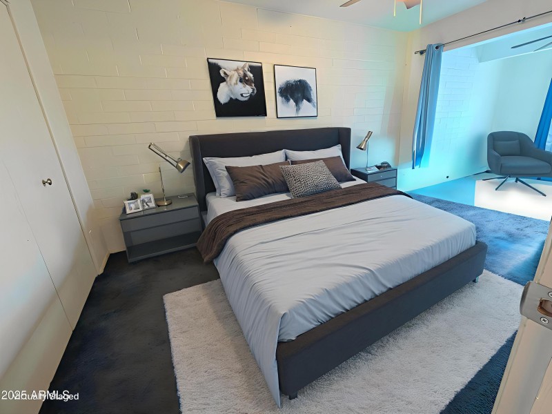 Bedroom Virtual Staged