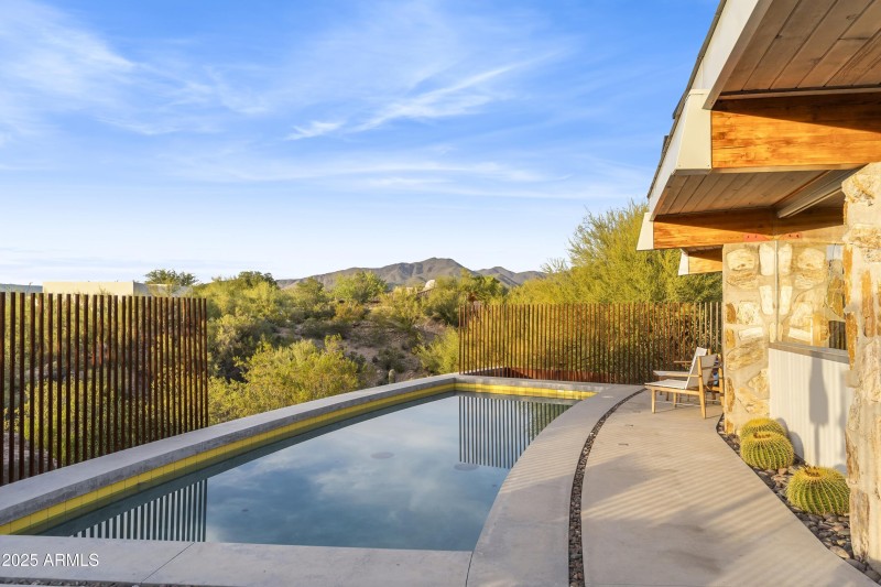 Views to Continental Mountain Range