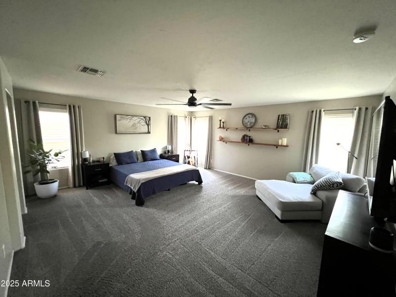 Primary Suite Bedroom view one