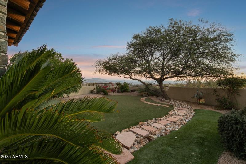 Large Synthetic Grass Yard