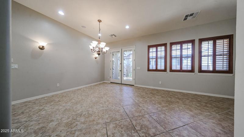 Door to Sideyard from Dining Room