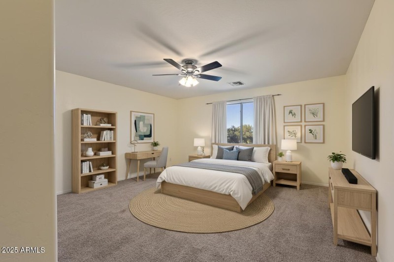 Bedroom 3 - Virtually Staged