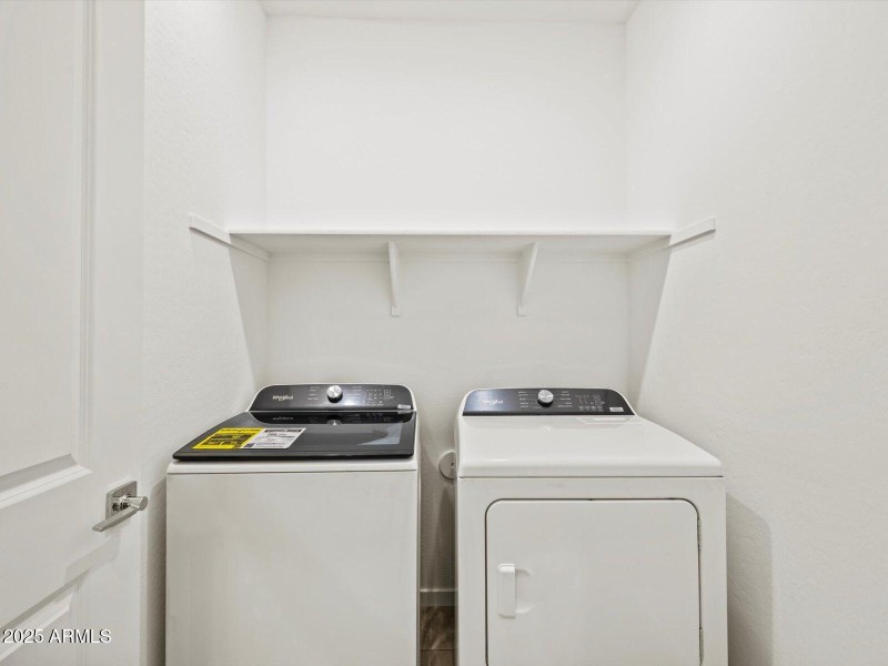 Included Washer & Dryer