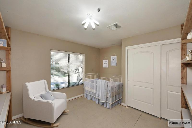 Bedroom 3 as Nursery