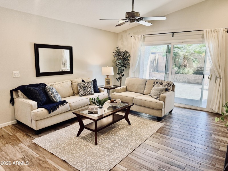 Bright Open Living Room