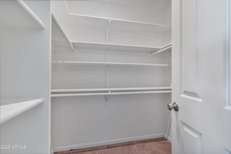 Walk-In Primary Closet