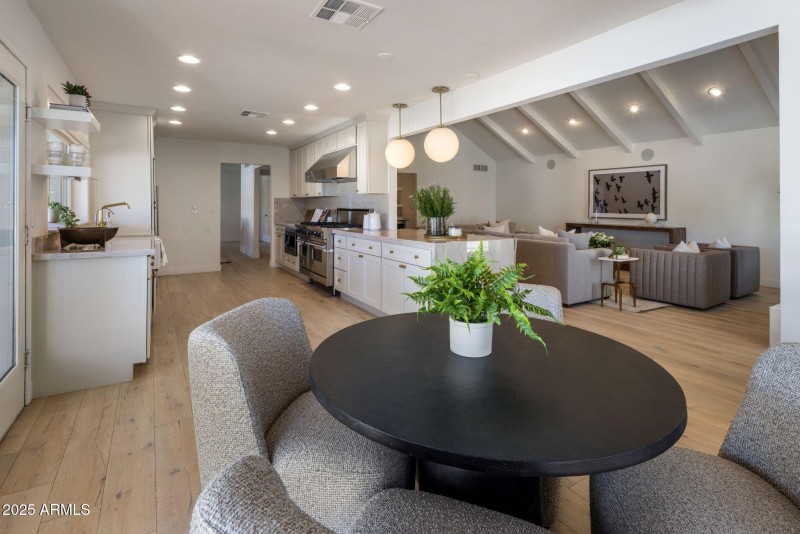 Kitchen opens to Great Room