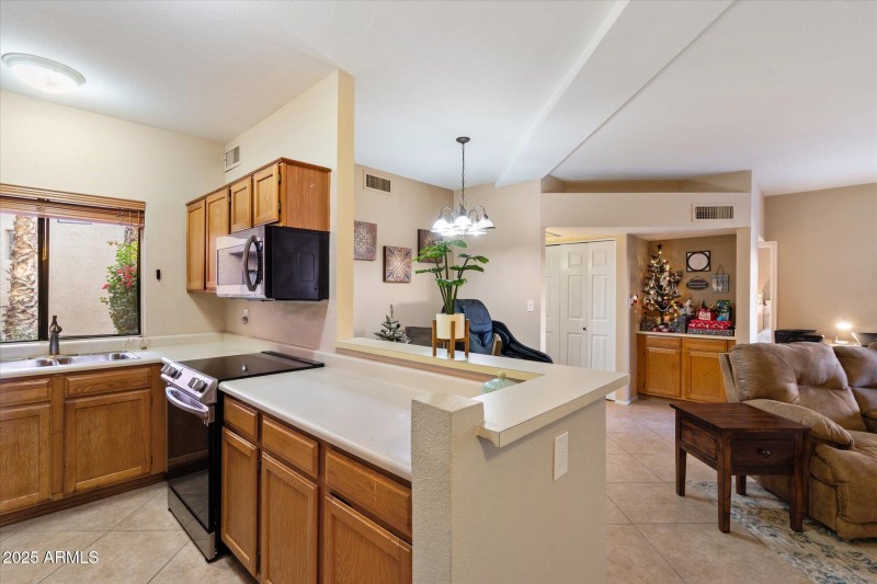 Open Floor Plan Kitchen