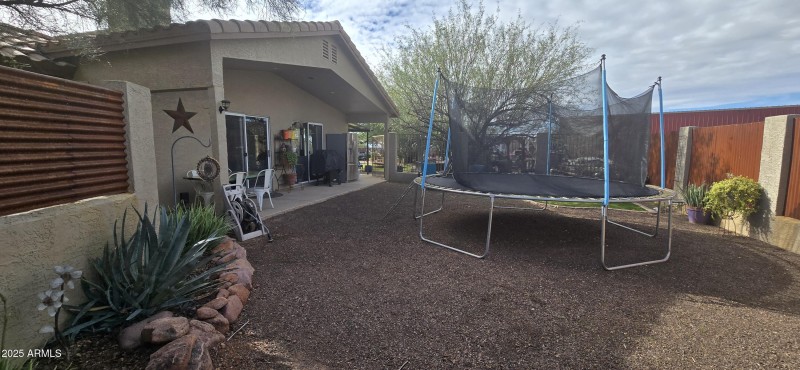 Courtyard from front
