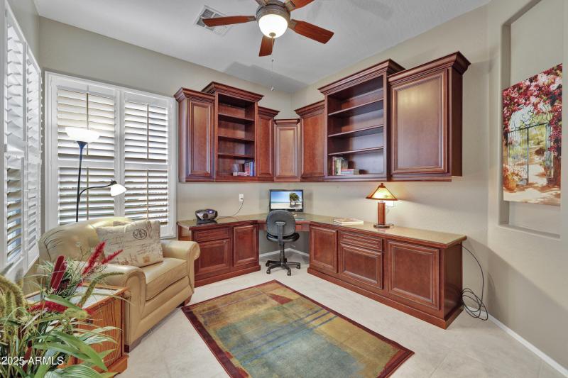 Impressive Den Built in