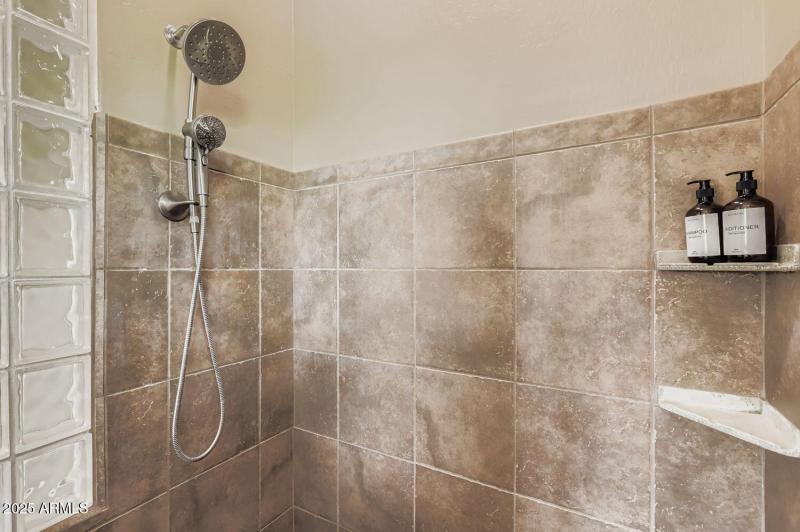 Upgraded Walk-In Shower