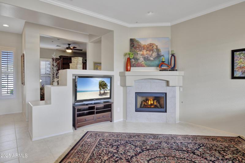 Welcoming Cozy Fireplace