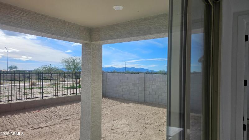 Backyard with Mountain Views