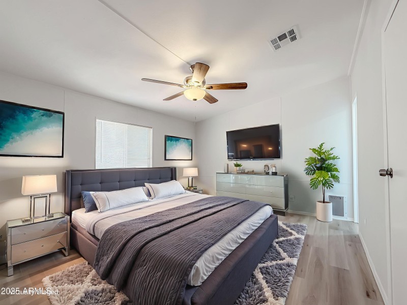 Primary Bedroom - Virtually Staged