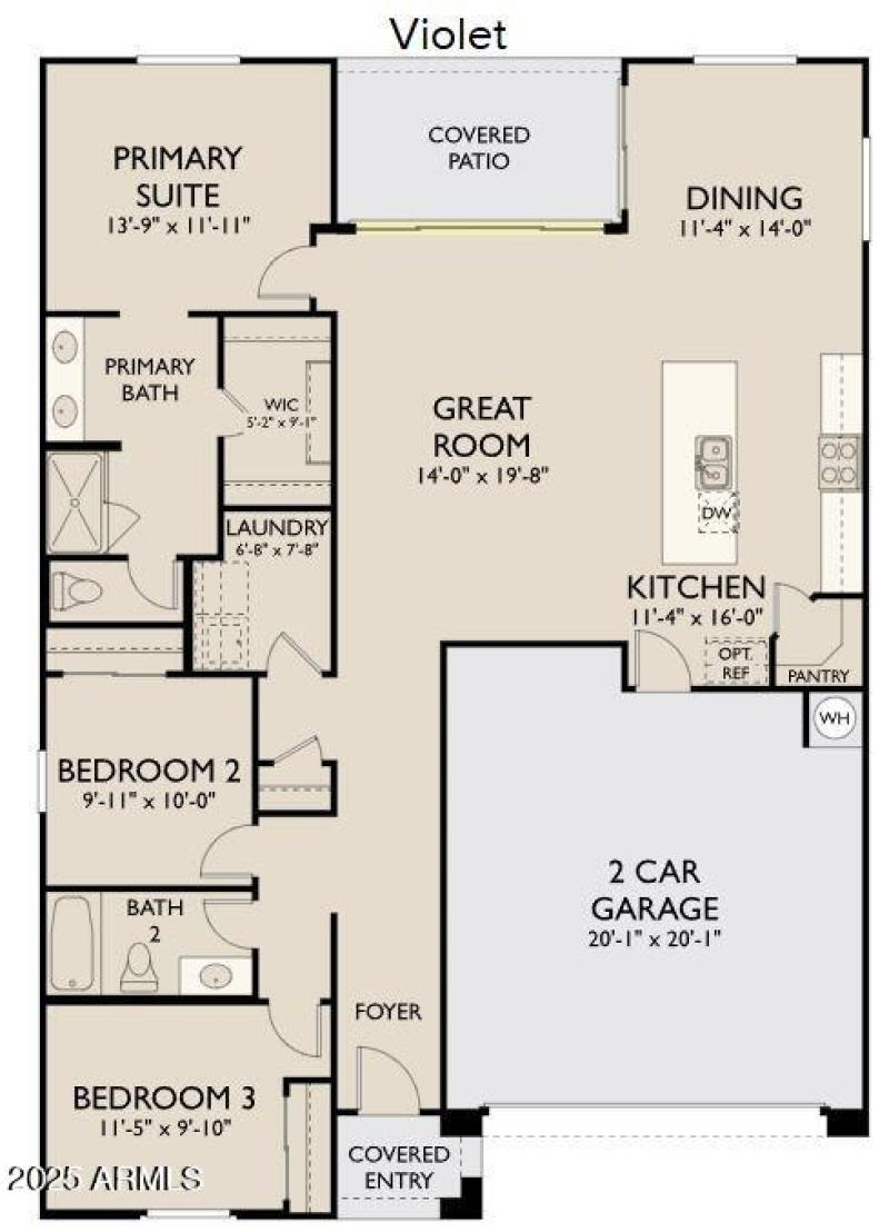 Violet - Right Garage w_Slider