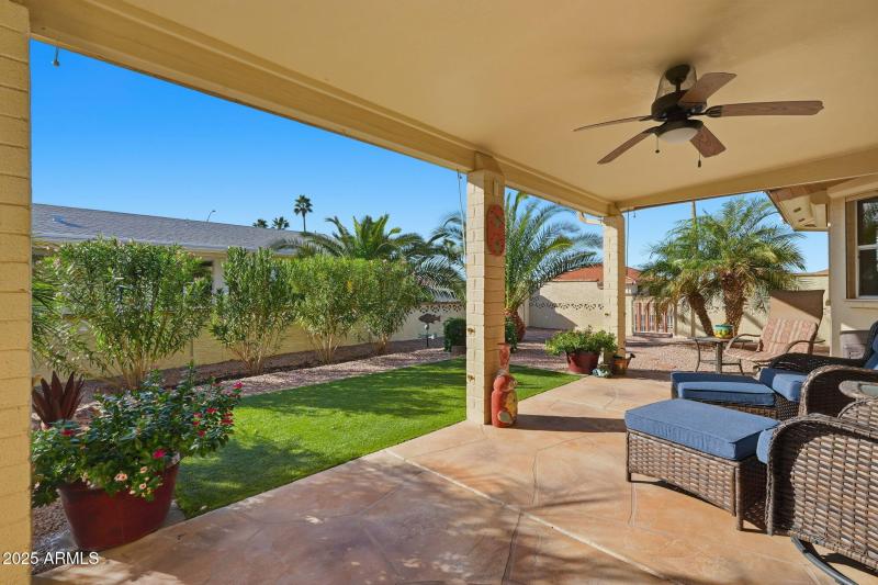 South-Facing Backyard