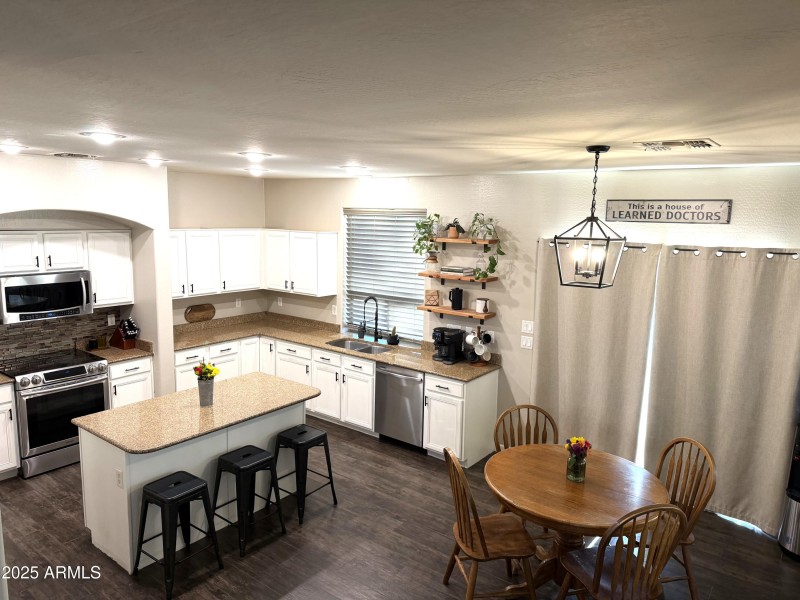 Kitchen view from Stairs