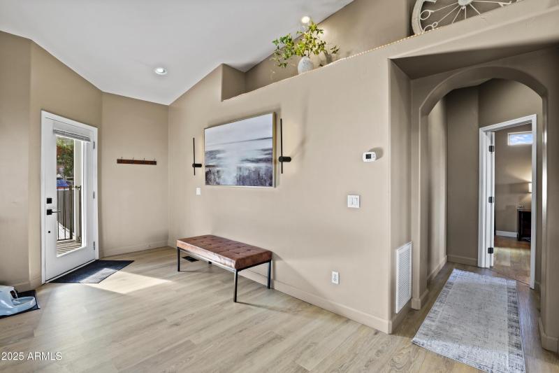 Front Entry to Master Bedroom