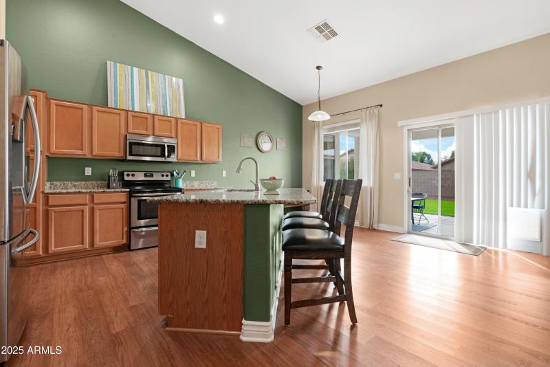 Bright Kitchen & Dining Area