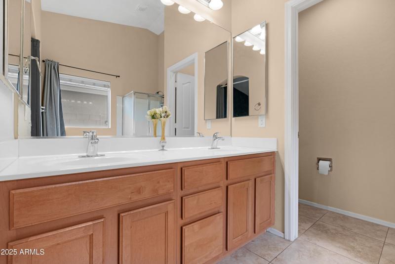 Dual Vanity Bathroom