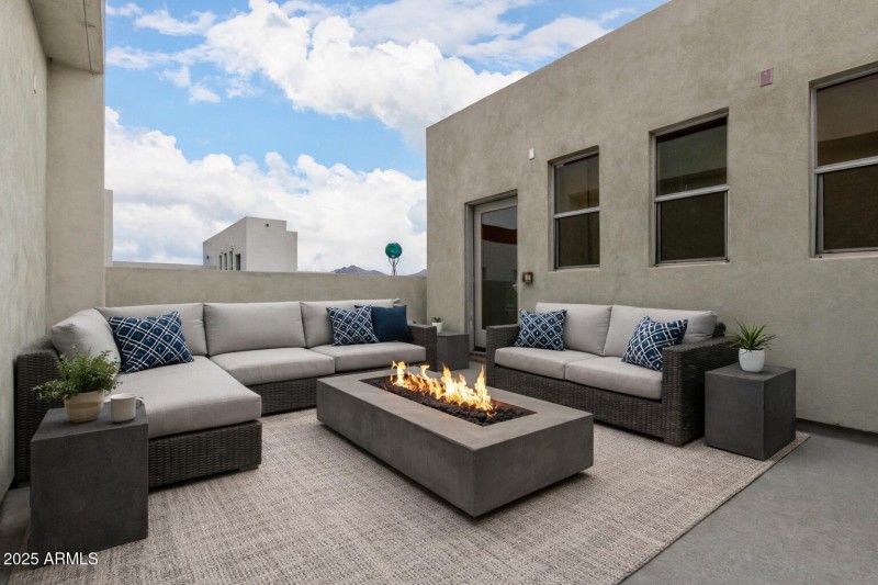 Rooftop Patio - Virtually Staged