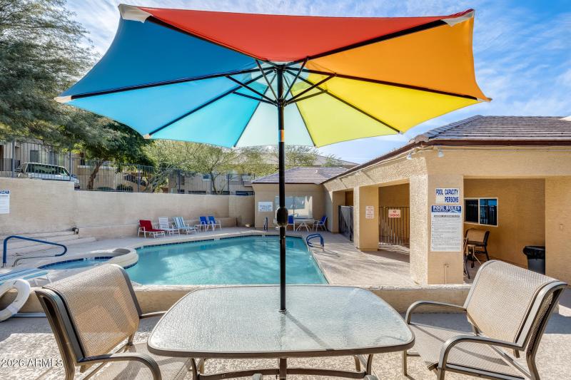 Community pool and spa