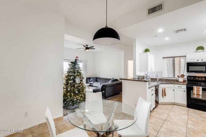 Dining, Kitchen and Greatroom