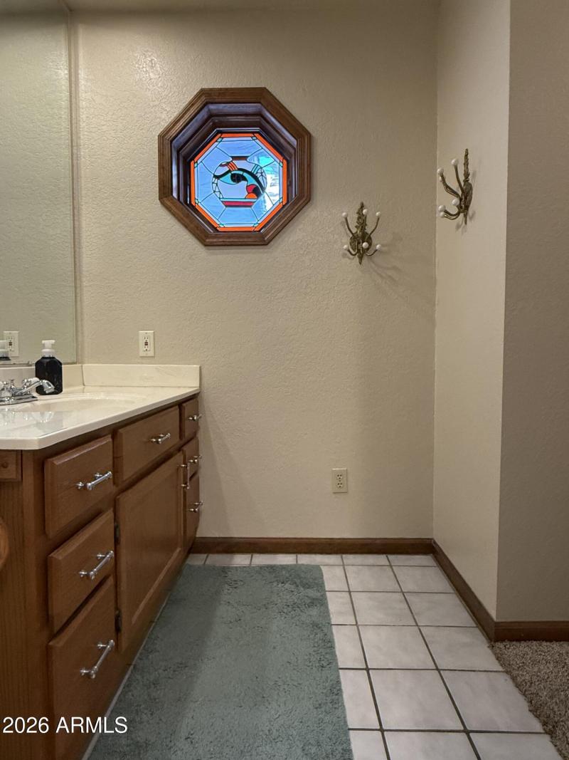 Primary bathroom sink