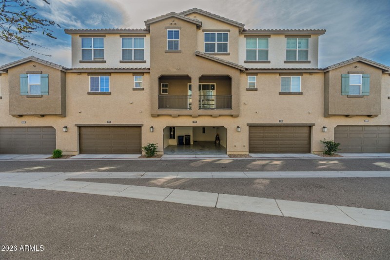 Garage entrance view