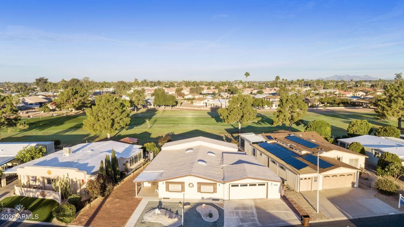 Aerial View of Property
