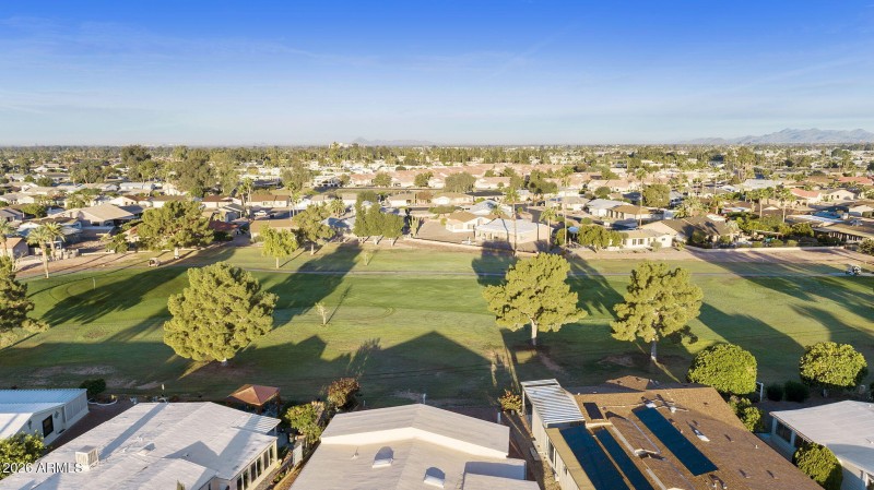 Aerial Golf Course Pic
