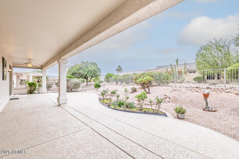 Extended Covered Patio