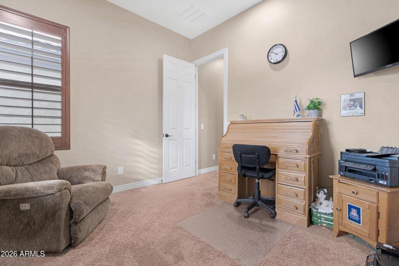 Bedroom 1 with Walk in Closet