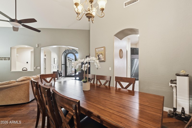 Dining to Living Room