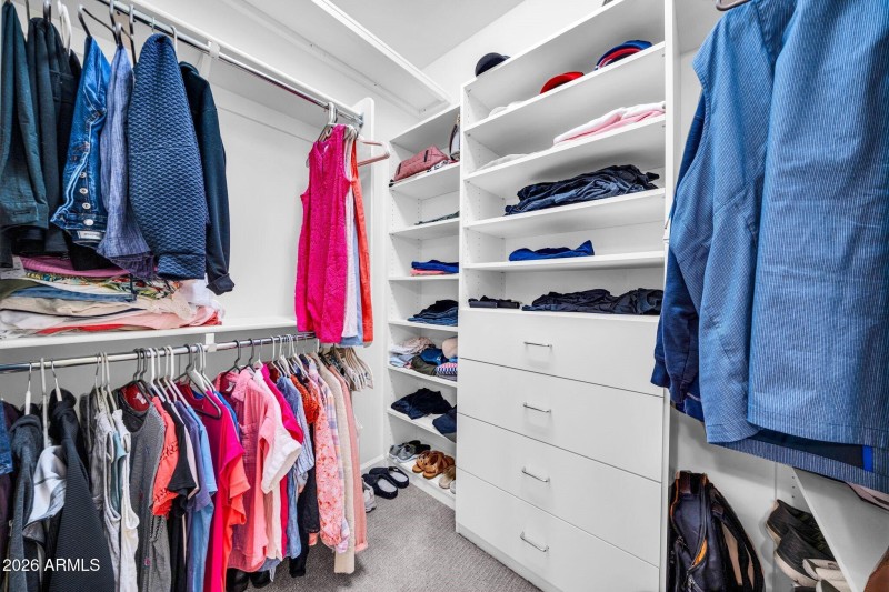 Primary Bedroom Custom Closet