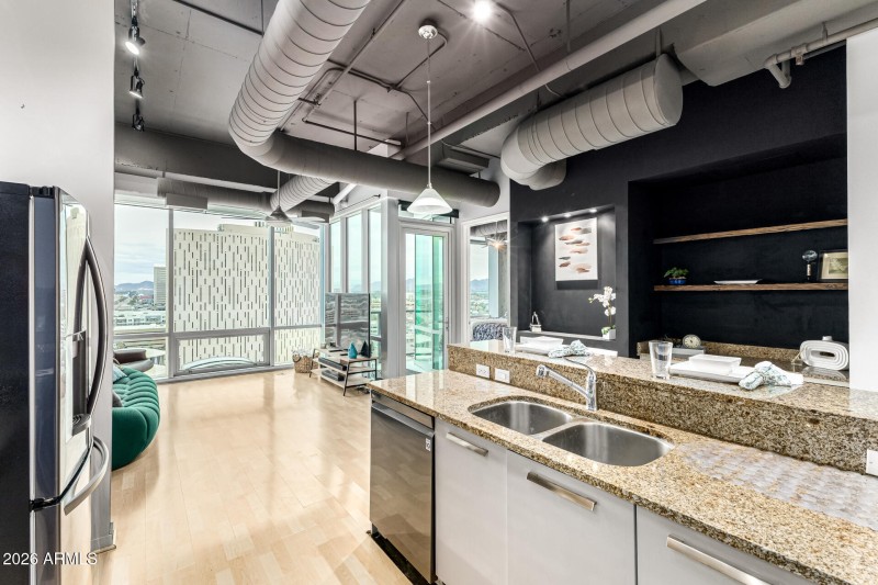 9-KitchenLivingBedroom