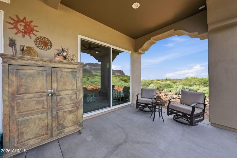 Views from the Patio - West