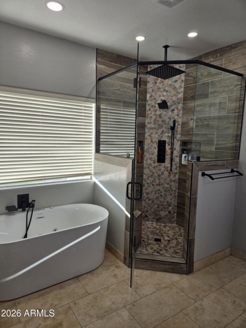 Free Standing Tub & custom shower