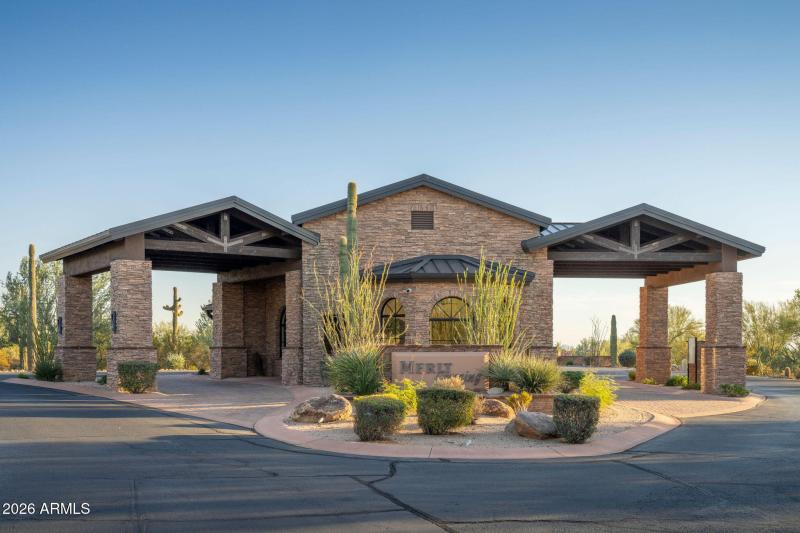 Merit Crossing Gated Entrance