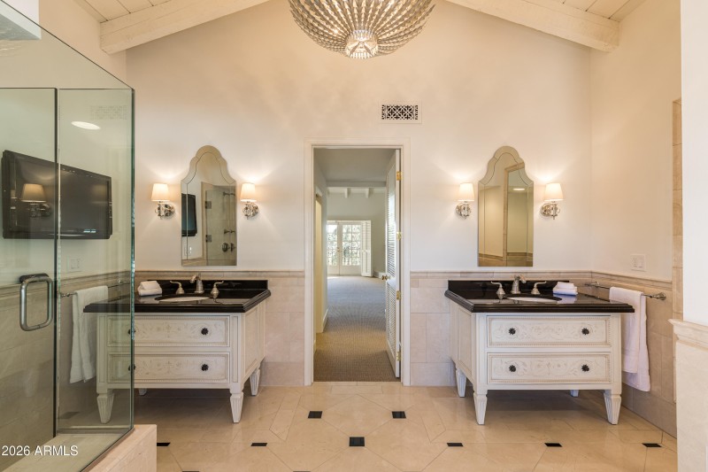 Primary Bath Dual Vanities