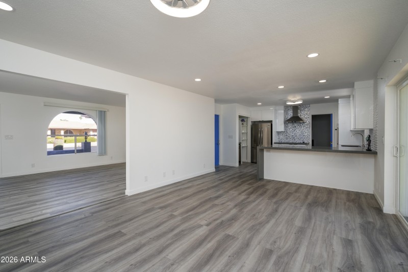 Family Room & Kitchen