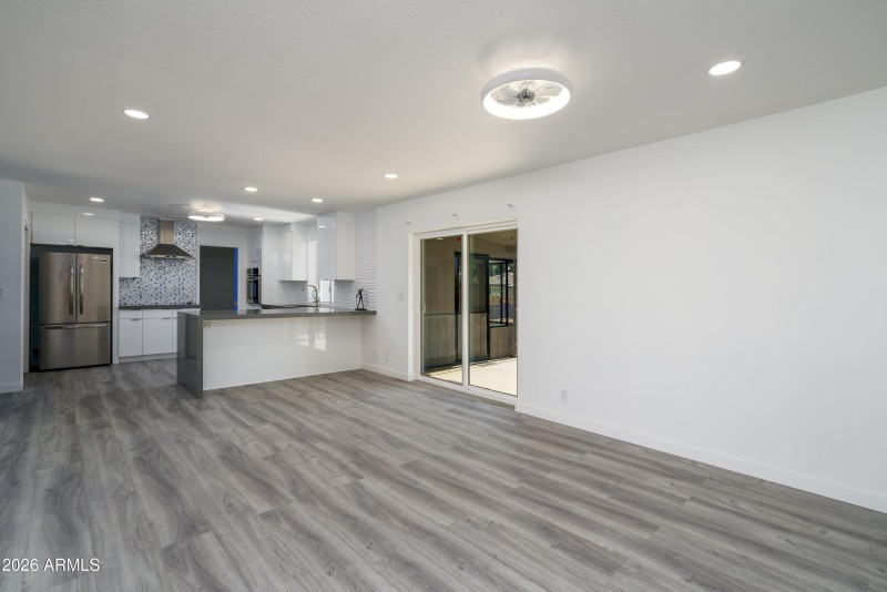 Family Room & Kitchen