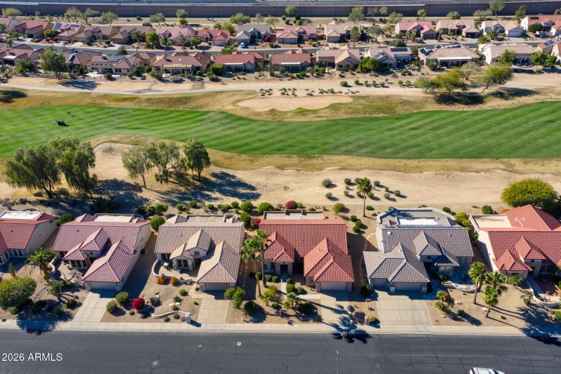Golden Hour Over the Fairway
