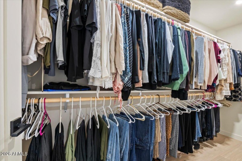 His and Hers Closets