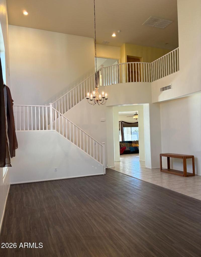 Freshly Painted Living/Dining Room