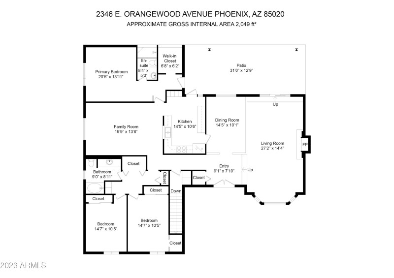 Bowers - Floorplan