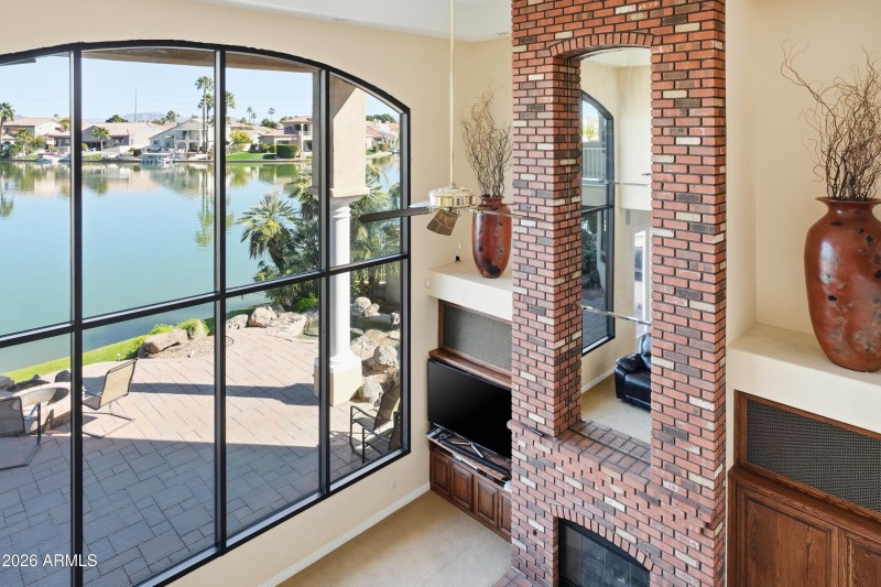 View from upstairs Office