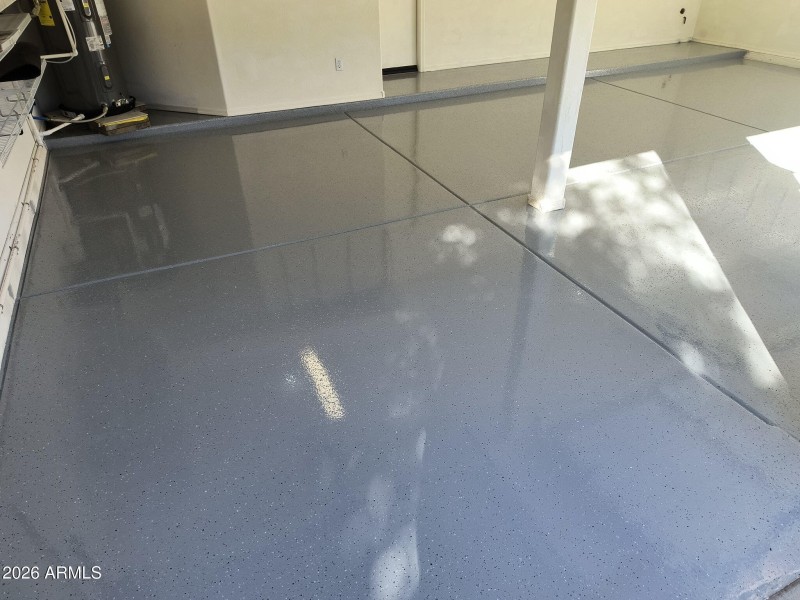 Fresh Epoxy in Garage!!